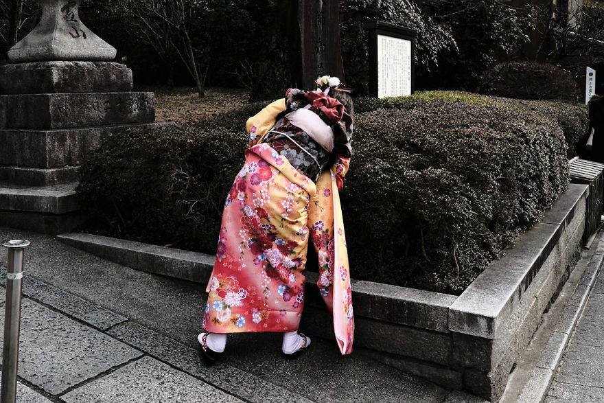 Tourist In Kimono