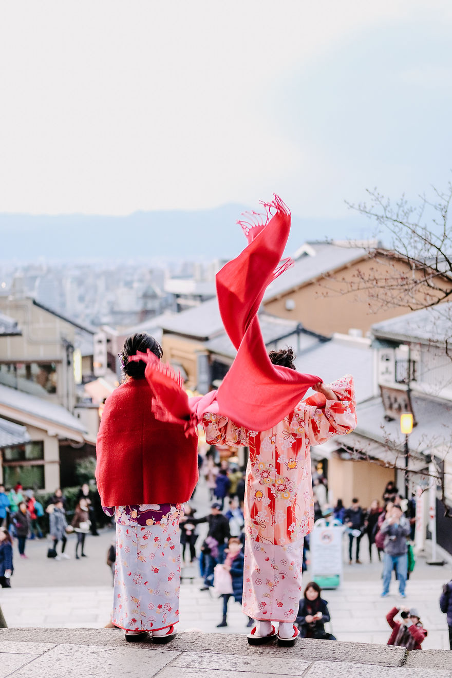 Lunar New Year's Day In Kyoto