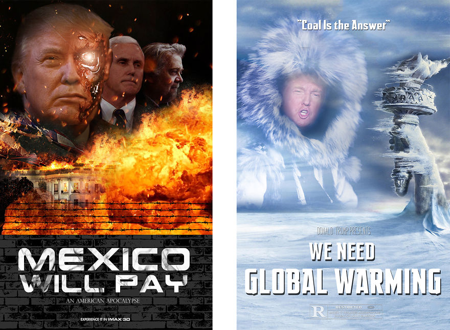 I Made Movie Posters From Donald Trump's Quotes