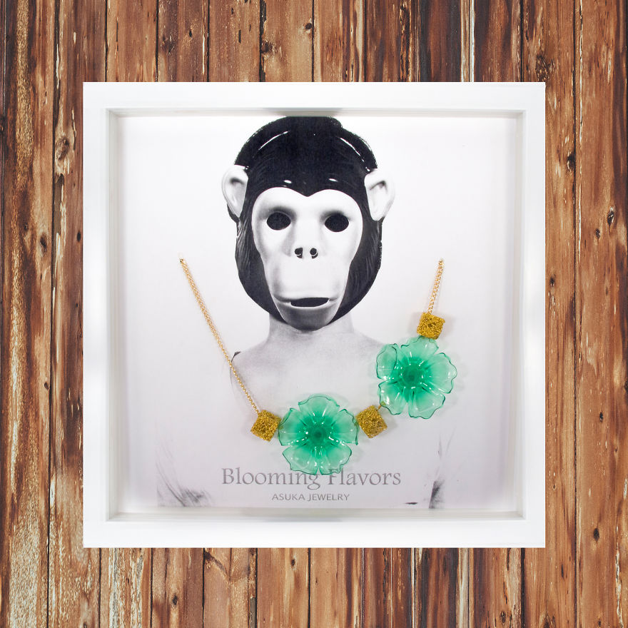 Upcycled Jewelry - Waste And Animals, Victims Of An Environmental Issue, Coexist Beautifully.