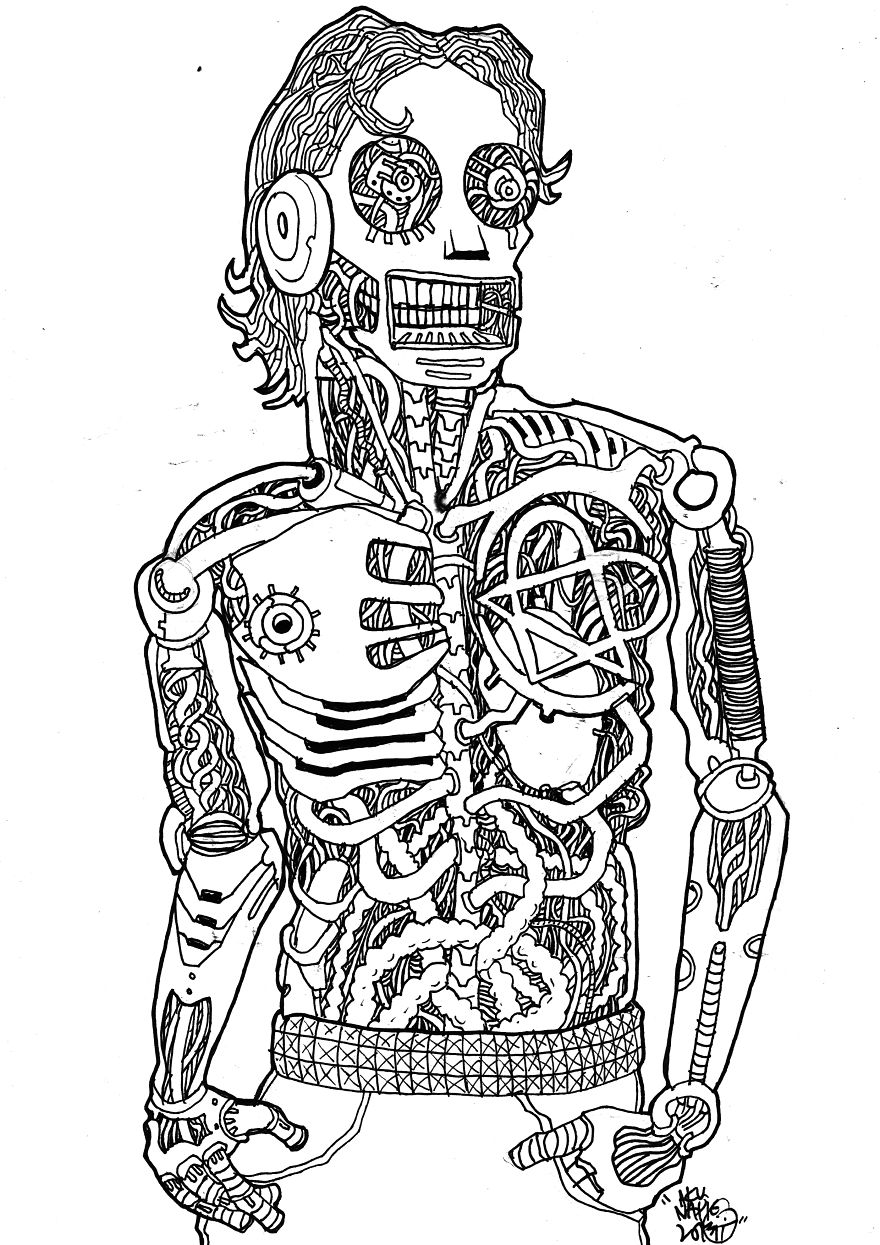 I Like To Turn Anything Into Robotic Style, Or I Call Robolism.
