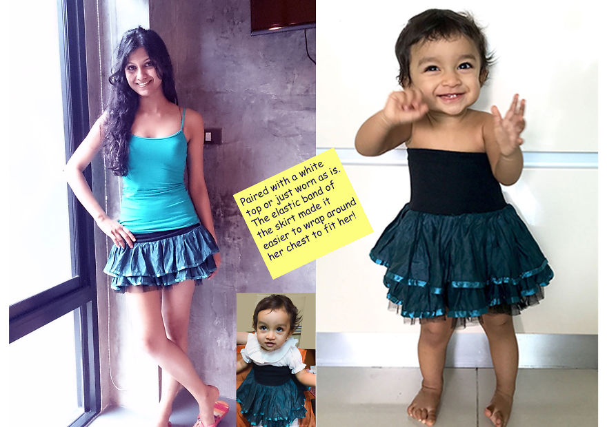 I Make My Daughter's Clothes From Mine Under 2 Minutes!