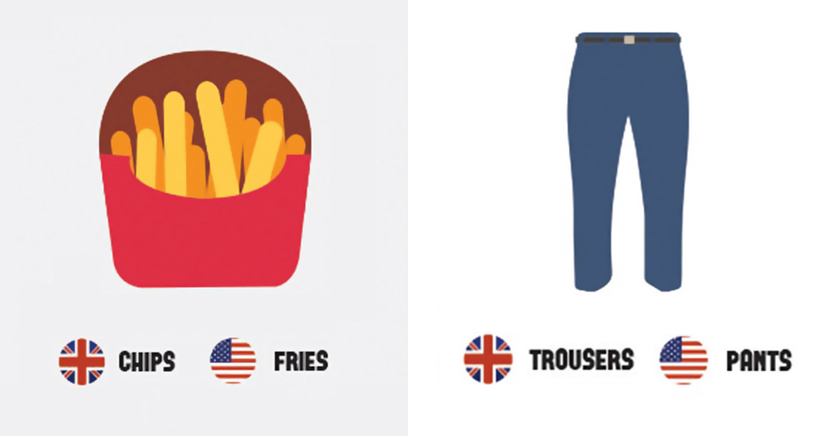 58 Differences Between British And American English That Still Confuse Everyone