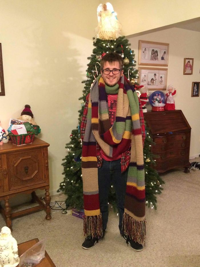 My Grandmother Made Me Some Scarf Thing