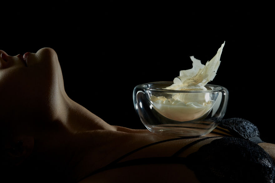 Food Photographer Created Photo Session Inspired By The Cult Movie "Fifty Shades Darker"