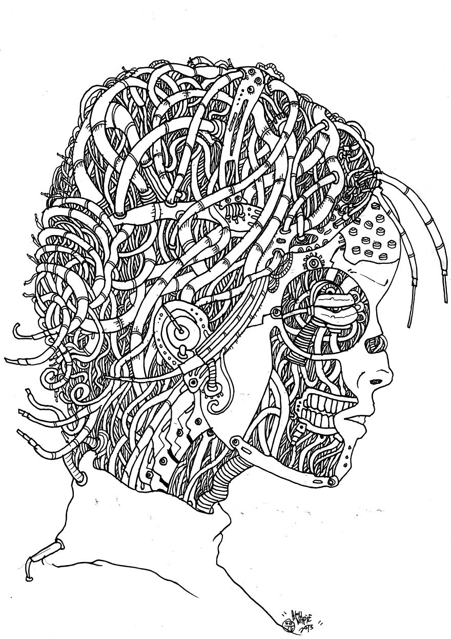 I Like To Turn Anything Into Robotic Style, Or I Call Robolism.