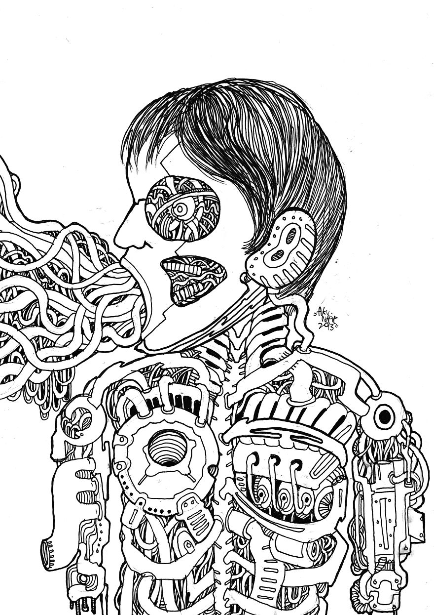 I Like To Turn Anything Into Robotic Style, Or I Call Robolism.