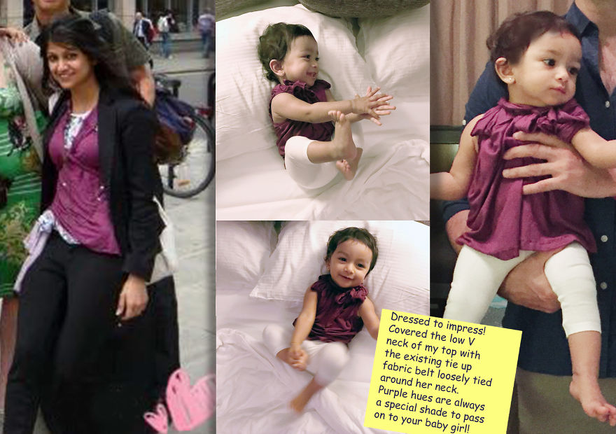 I Make My Daughter's Clothes From Mine Under 2 Minutes!