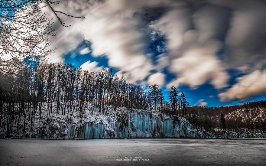 The Frozen World Of Thousand Waterfalls, Plitvice Lakes, Croatia
