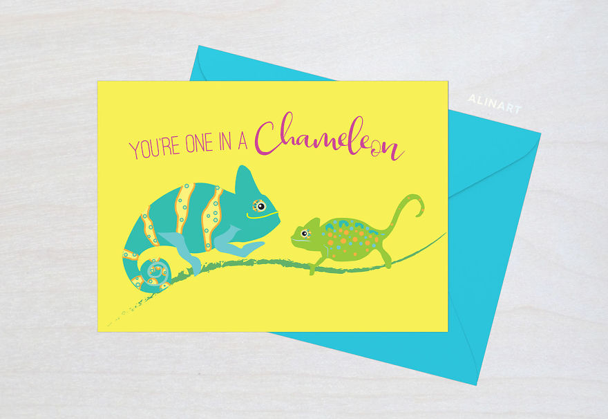 I Illustrated 20 Pun-tastic Animal Cards To Spread Love And Kindness