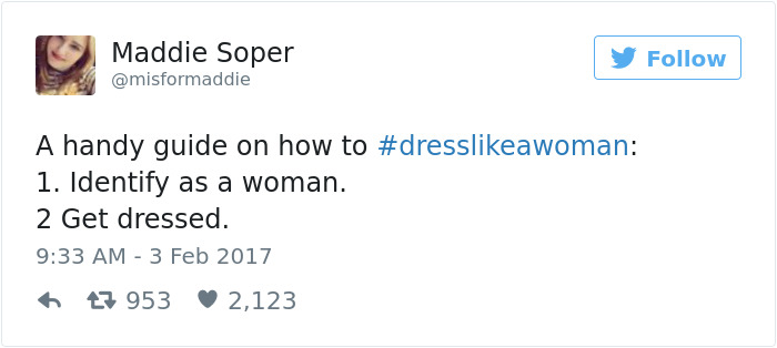 Tweets About Being A Woman