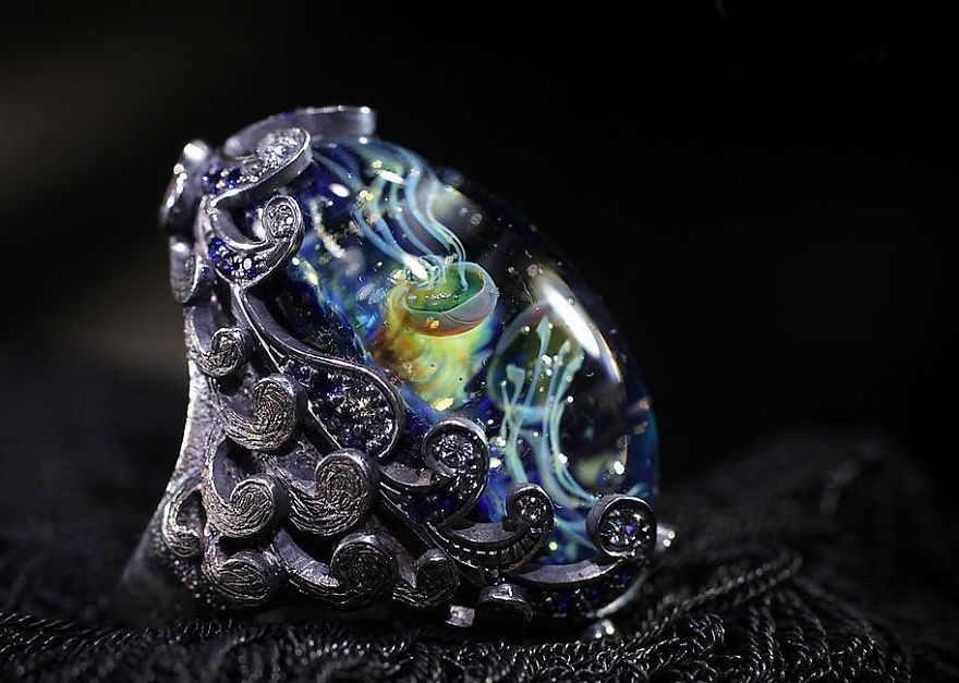 Cosmic Lampwork Jewellery By Marina Berulava