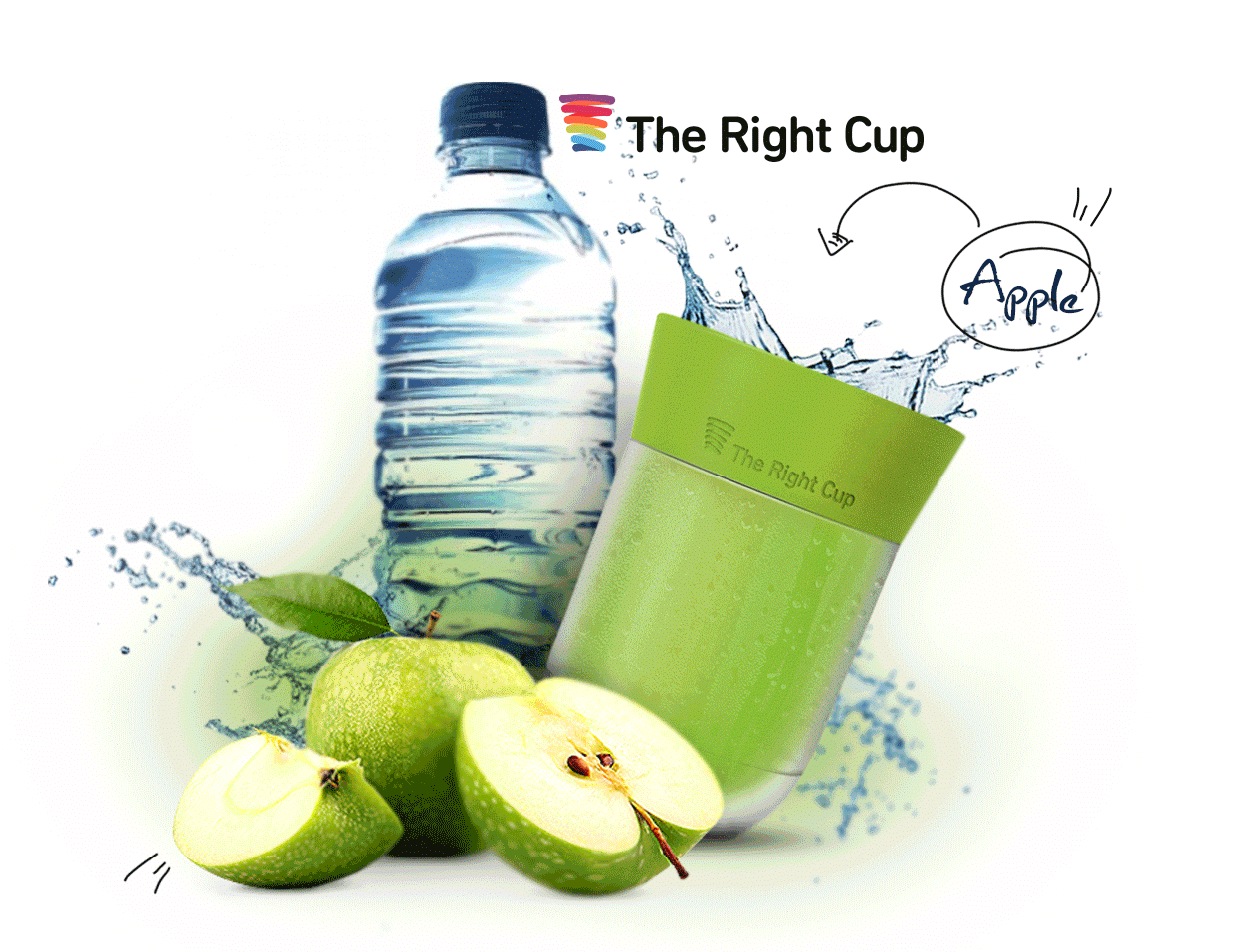 Fruit Flavored Cup That Tricks The Brain Into Thinking Your Plain Water Is Flavored. Fruit Flavored Cup That Tricks The Brain Into Thinking Your Plain Water Is Flavored.