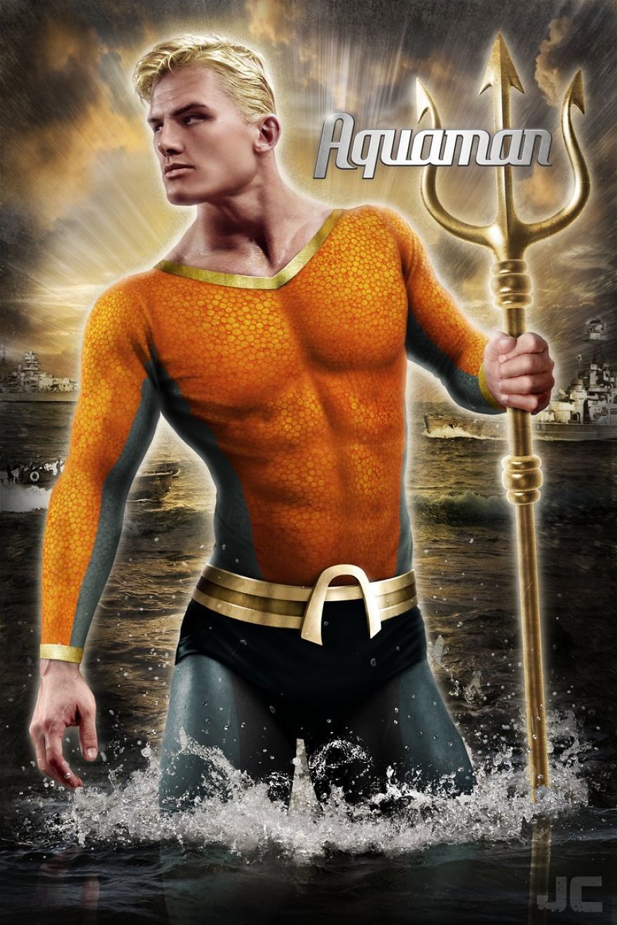 Artist Makes Sexy Superhero And Princesses Pinups From Ordinary Stock Photos Artist Makes Sexy Superhero And Princesses Pinups From Ordinary Stock Photos