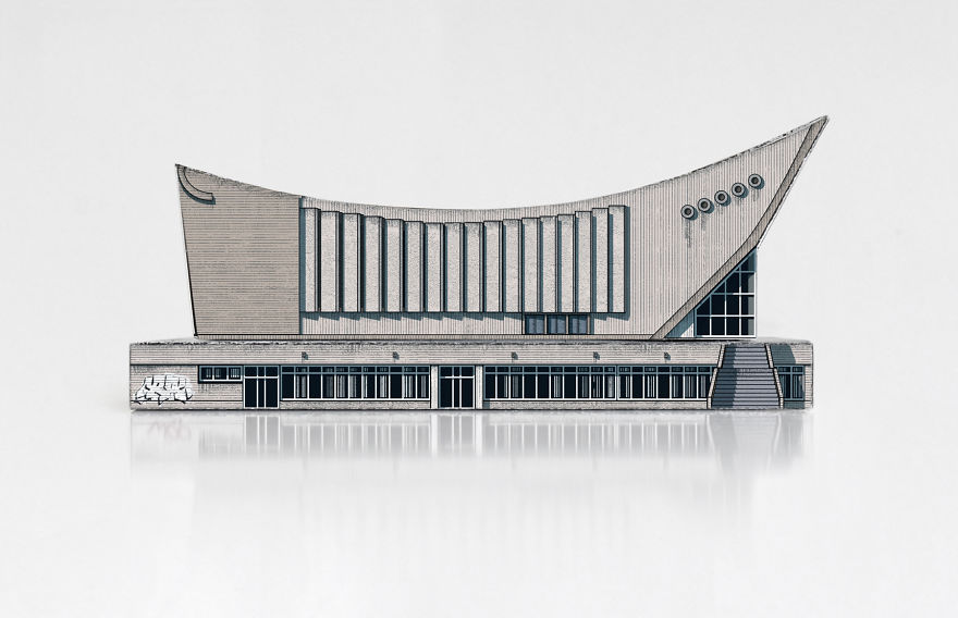 Brutal Charm Of Soviet Architecture That You Can Now Fold Out Of Paper