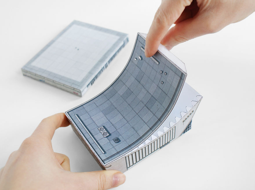 Brutal Charm Of Soviet Architecture That You Can Now Fold Out Of Paper