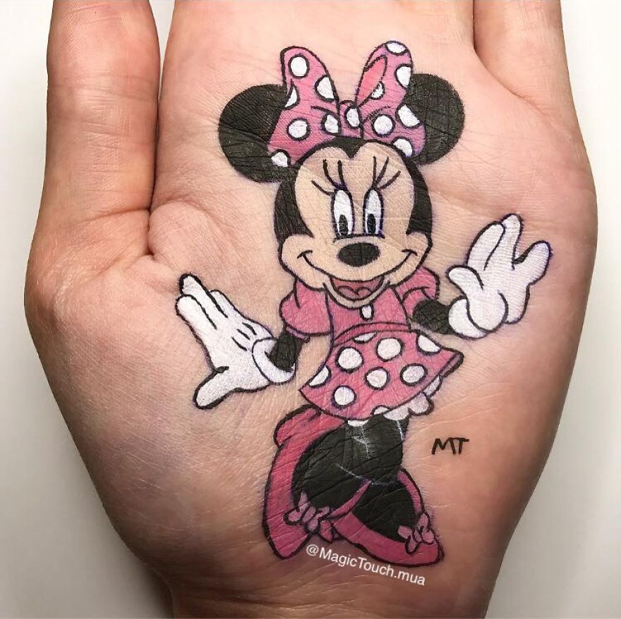 Disney Hand Art
