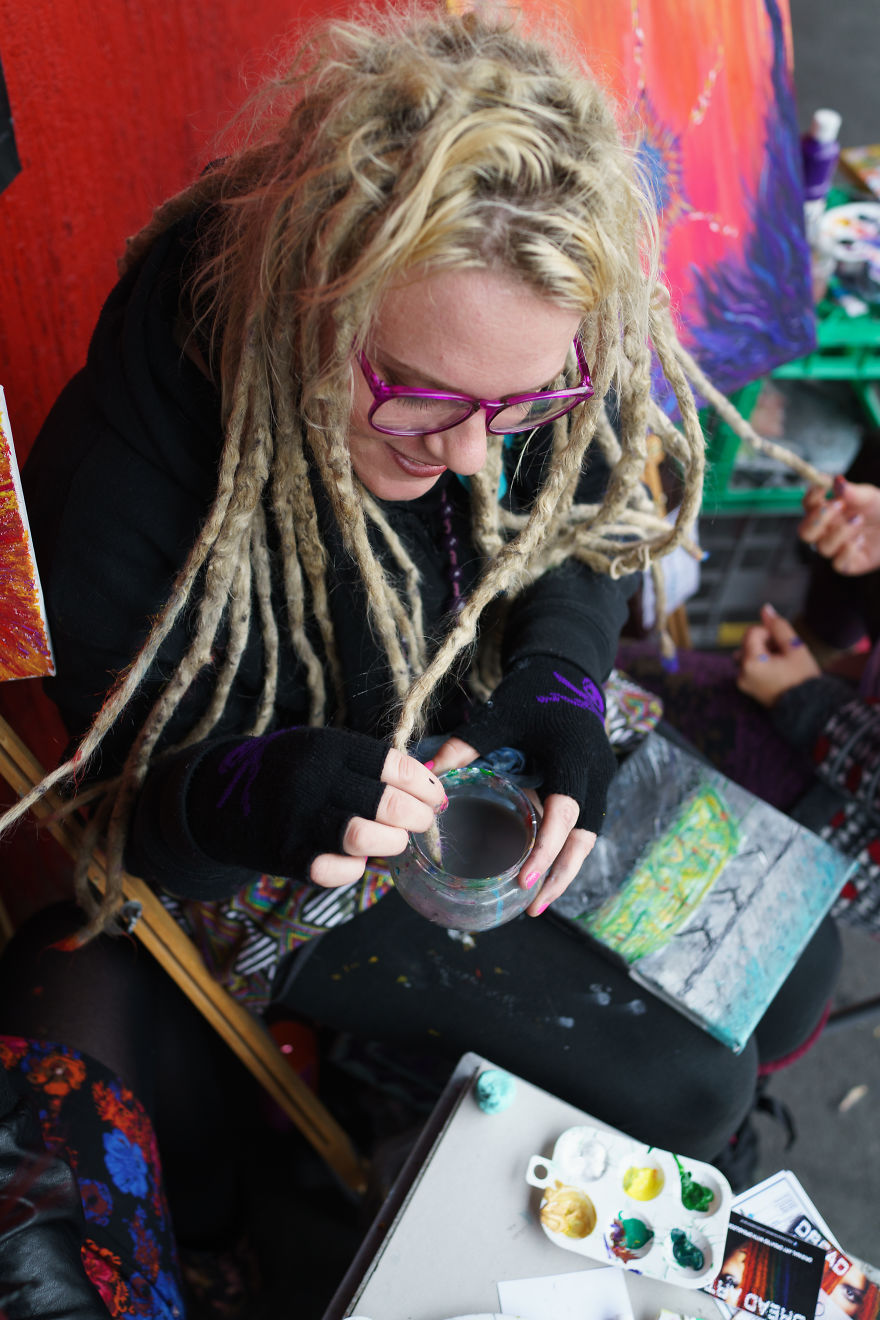 Dread Art - How I Create Masterpieces Using My Dreads