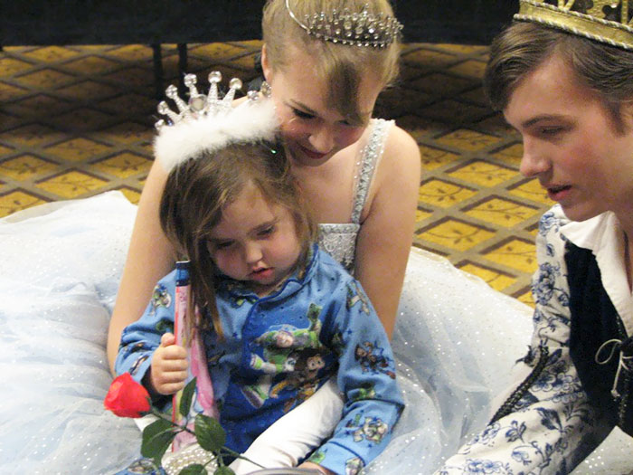 3-Year-Old Old Girl's Last Wish Was To Meet A Prince And Princess