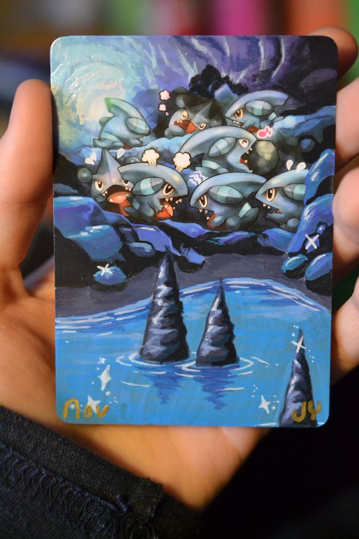 I Bring Old Pokemon Cards Back To Life By Repainting Them