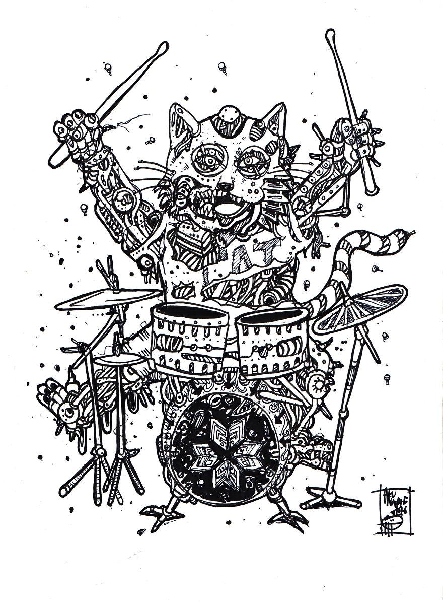 I Like To Turn Anything Into Robotic Style, Or I Call Robolism.