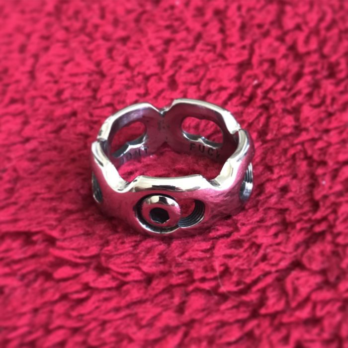 I Made A Ring Out Of The Metal Plate From My Surgery