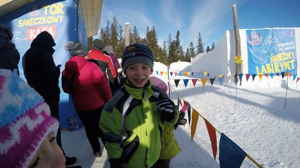 I Took My Family To The Biggest Snow Maze In The World