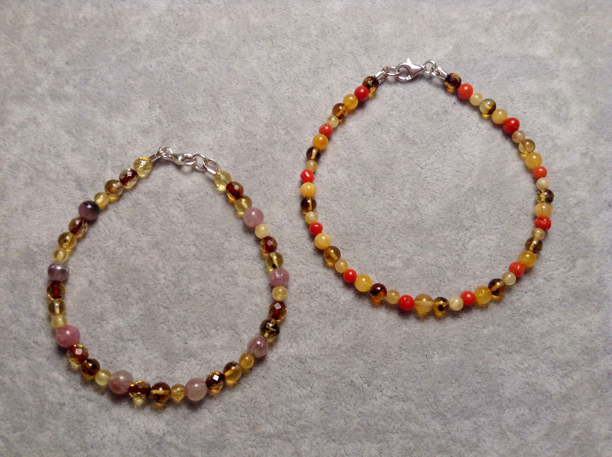I Create Colorful Amber Jewellery