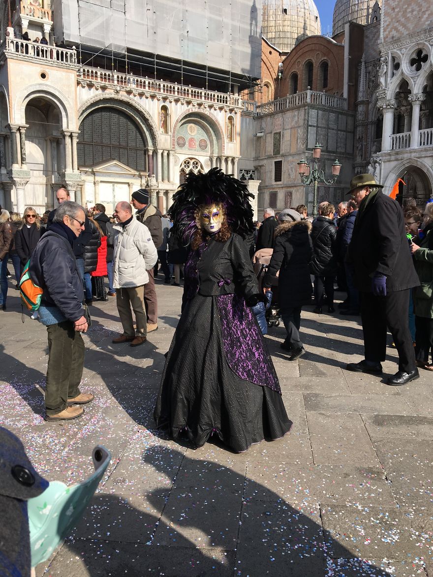 Venice In The Time Of The Carnival