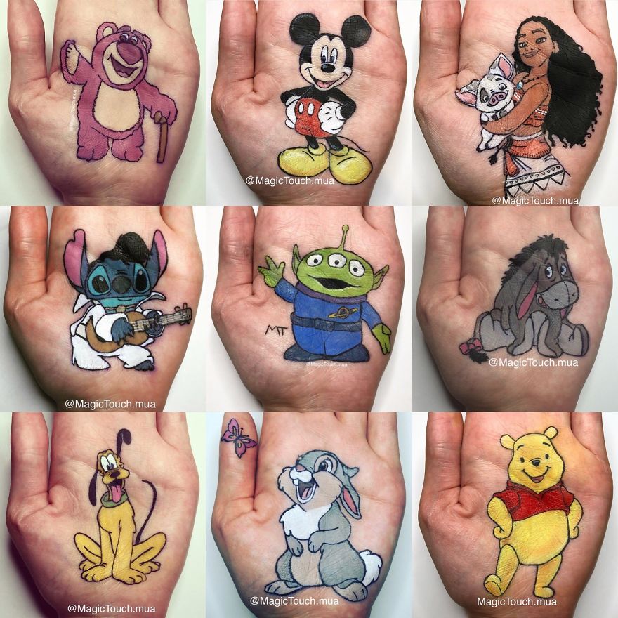 Disney Hand Art