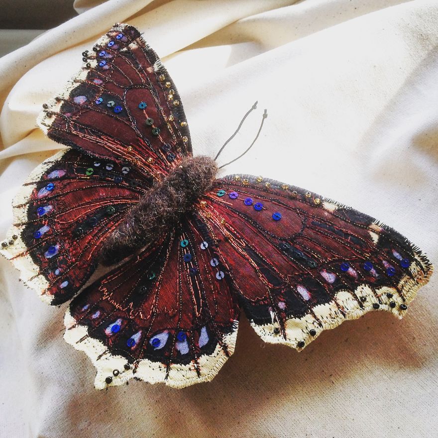 I Stitch British Butterflies And Moths.