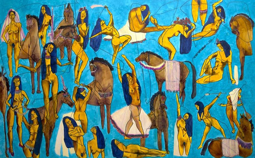 Iranian Figurative Artist Yalda Sepahpour Iranian Figurative Artist Yalda Sepahpour