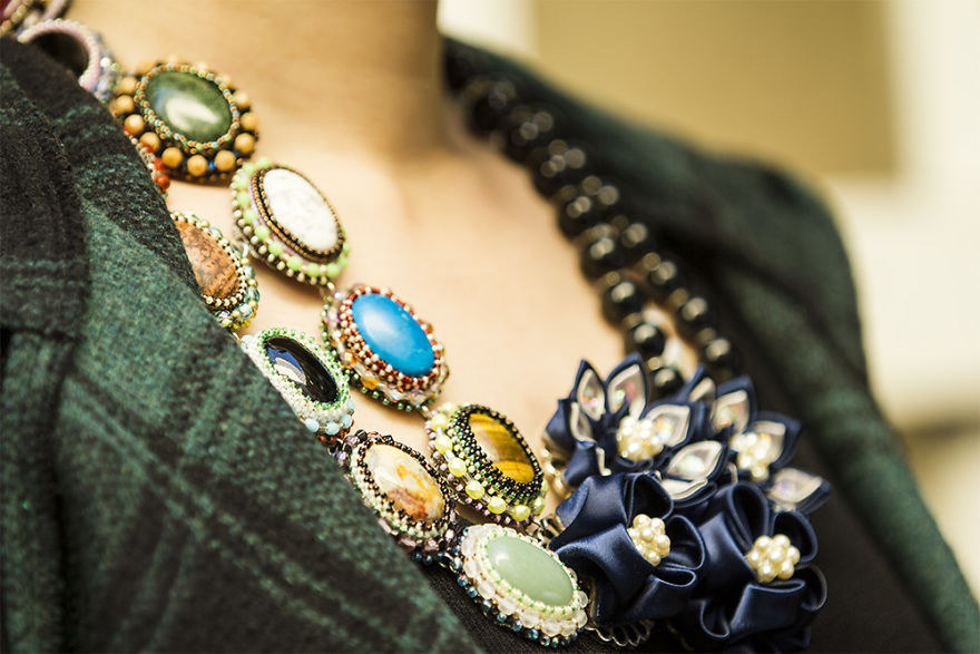 Kanzashi Flower - Mizuhiki Jewelry By Asuka Saito Kanzashi Flower - Mizuhiki Jewelry By Asuka Saito
