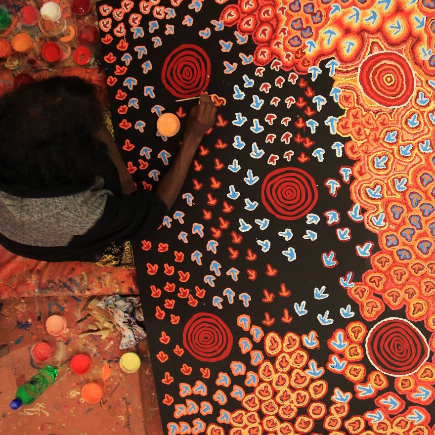 Let’s Take A Moment To Reflect On Australian Aboriginal Art That Is Over 50,000 Years Old!