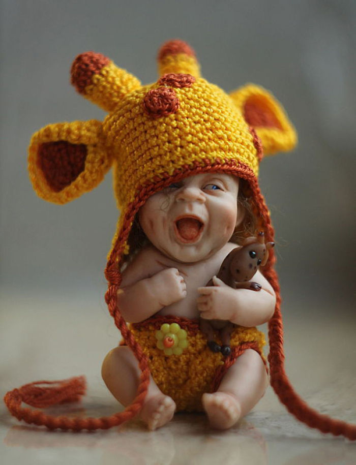 Little Mom’s Sunshine: Perfect Life-like Dolls By Elena Kirilenko