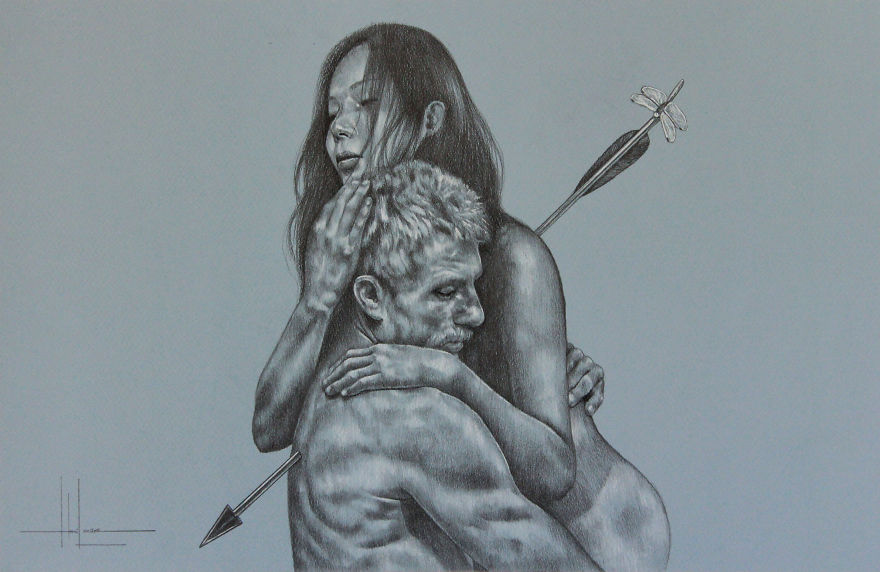 I Create Paintings And Drawings About Love