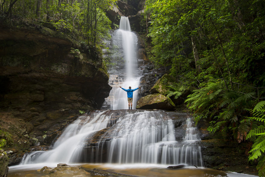 Empress Falls In The Blue Mountains, NSW