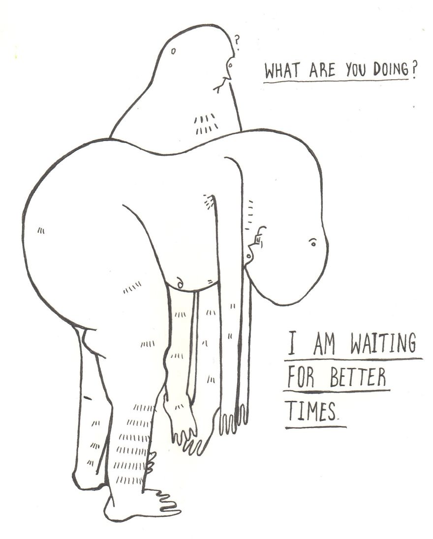 10+ 'funny' Drawings I Did To Distract Myself From My Own Painful Existence
