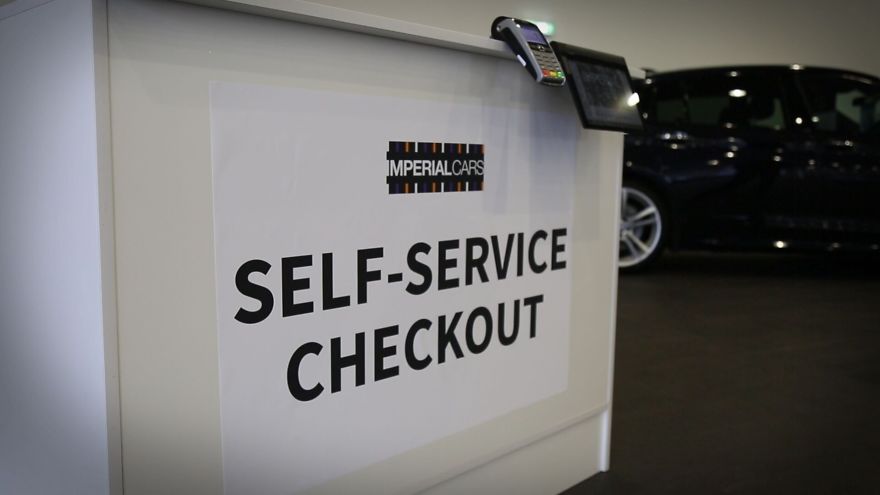 Someone Created A Self-Service Checkout For Cars!