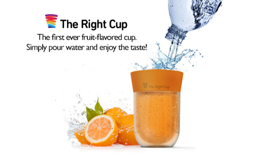 Fruit Flavored Cup That Tricks The Brain Into Thinking Your Plain Water Is Flavored. Fruit Flavored Cup That Tricks The Brain Into Thinking Your Plain Water Is Flavored.