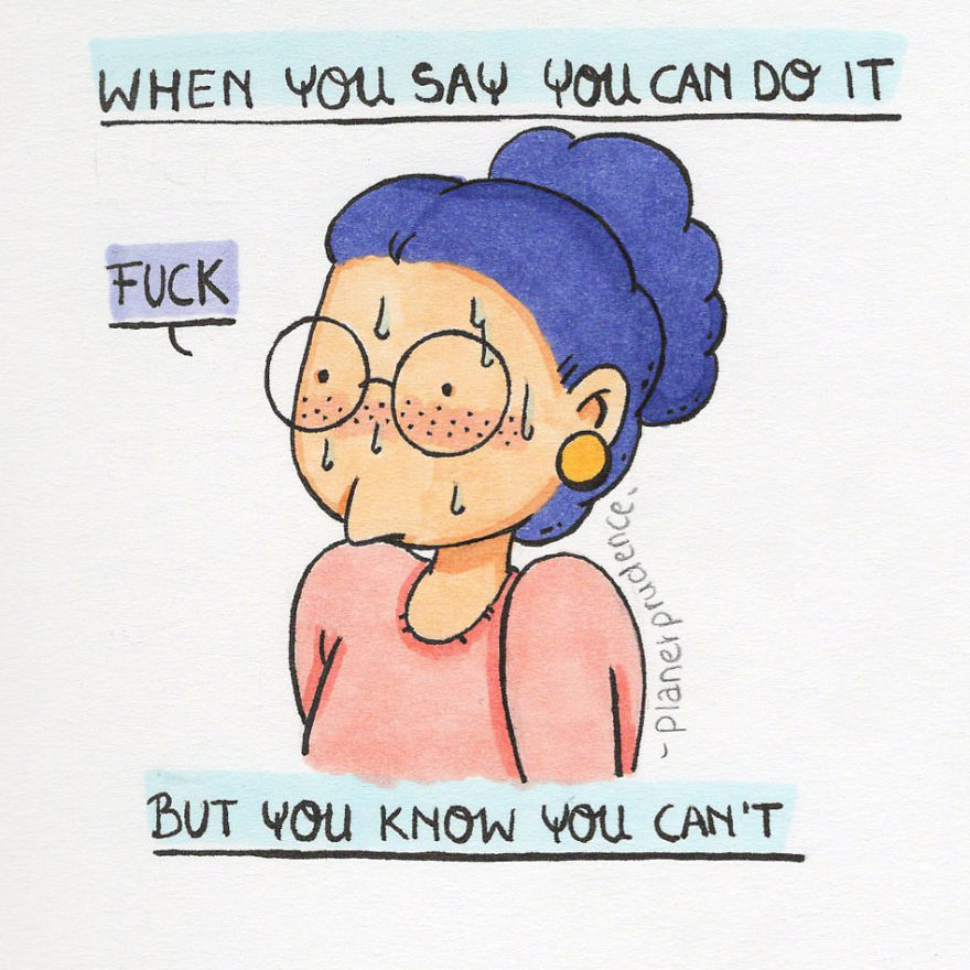 I Illustrate My Daily Problems As A Woman In Hilarious And Relatable Comics (8 Pics)