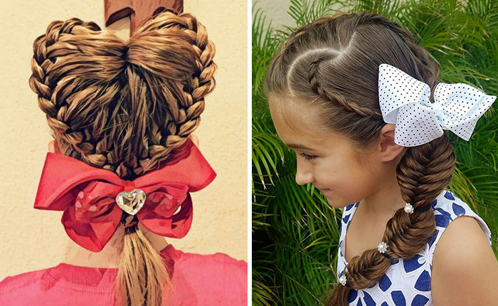 Dads Have A Heart-Shaped Braiding Competition And The Results Will Warm Your Heart