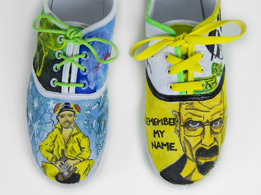 I Spend Up To 12 Hours Painting On Shoes