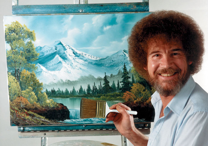 bob-ross-birthday-party-painting-landscape-5