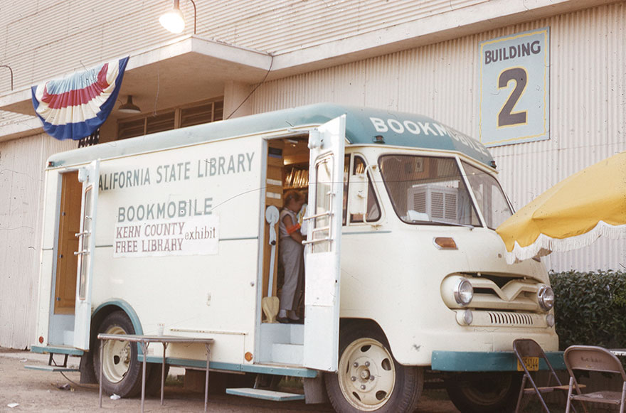 California State Library Bookmobile, C. 1950