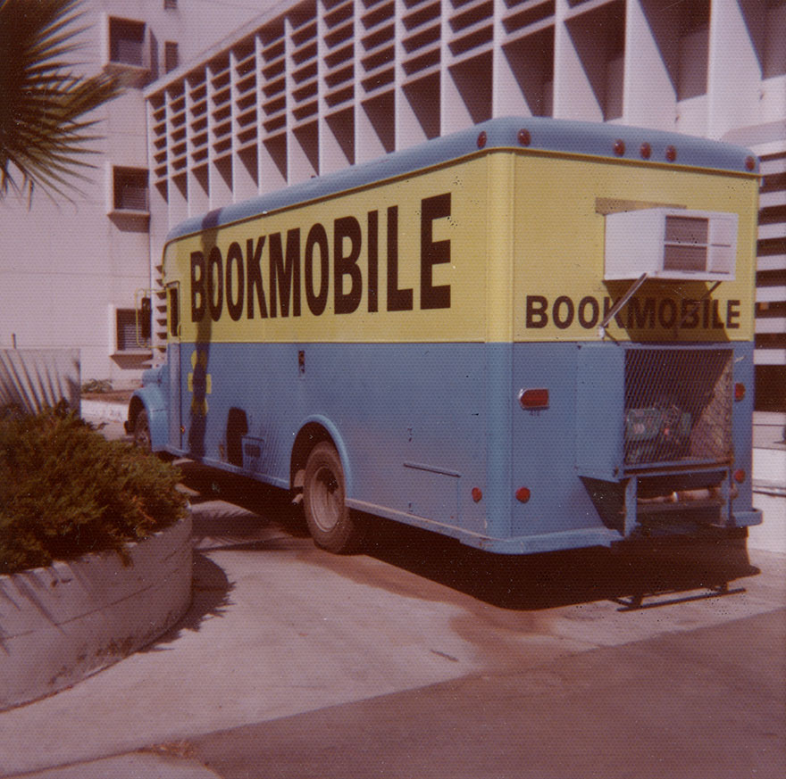 Bookmobile At Headquarters, 1977