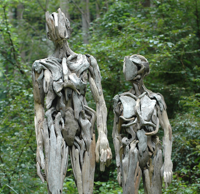Haunting Driftwood Sculptures By Japanese Artist Nagato Iwasaki