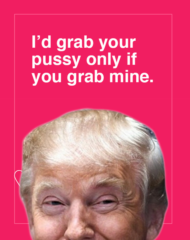 Trump Valentine's Day Cards