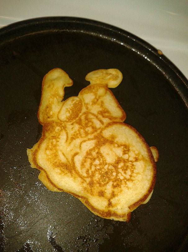 My Boyfriend Said He Was Making Me A Heart Shaped Pancake
