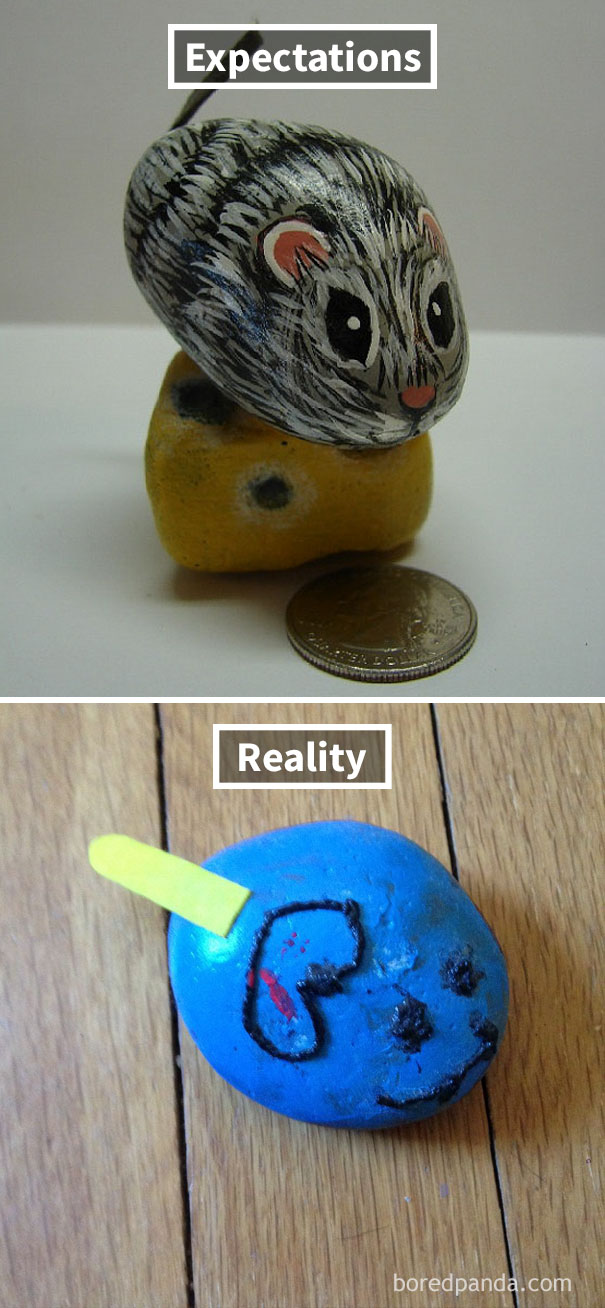 What? It’s A Pet Rock Mouse Not A Craft Fail